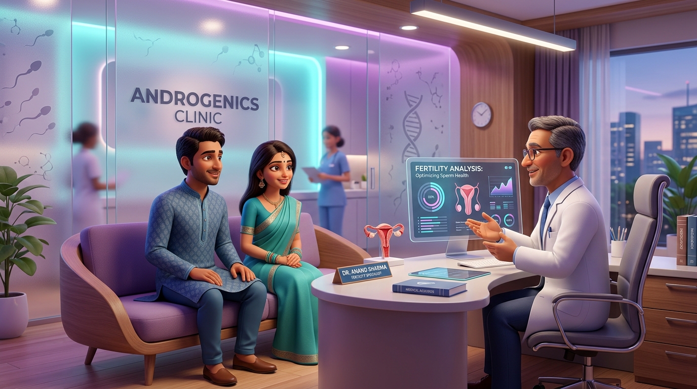 3D Andrology Consultation — Male Fertility & Sperm Health